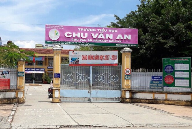 Sự thực việc học sinh lớp 1 phải đóng 16 triệu đồng? Trường Tiểu học Chu Văn An (TP Cao Lãnh, Đồng Tháp)
