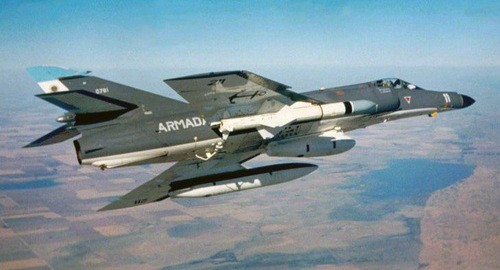 Giải mật vụ tiêm kích Argentina diệt chiến hạm Anh Tiêm kích Argentina nhận được sự hỗ trợ đắc lực từ vệ tinh Liên Xô. Ảnh: Wikipedia.