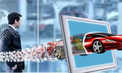 Cách mạng 4.0 sẽ thay đổi mạnh mẽ ngành công nghiệp ôtô Ôtô không còn là cỗ máy bốn bánh thuần cơ khí mà được trang bị hàng loạt các ứng dụng công nghệ. Ảnh: Totally Integrated Automation