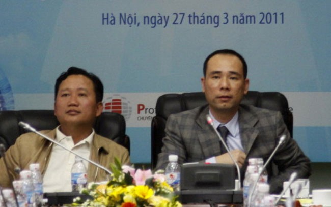 Di sản Trịnh Xuân Thanh: PVC thay hết lãnh đạo, lỗ không lối thoát Trịnh Xuân Thanh (trái)