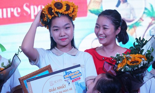 Lộ diện quán quân “Nhà hùng biện tương lai” Quán quân cuộc thi “Nhà hùng biện tương lai” Nguyễn Khánh Linh