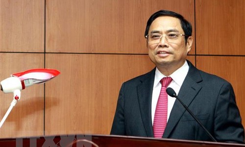 Chức năng, nhiệm vụ, quyền hạn, tổ chức bộ máy Ban Tổ chức Trung ương Trưởng Ban Tổ chức Trung ương Phạm Minh Chính. (Ảnh: Thế Duyệt/TTXVN)