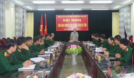 Triển khai quyết định nhân sự của Bộ Quốc phòng Triển khai quyết định nhân sự của Bộ Quốc phòng