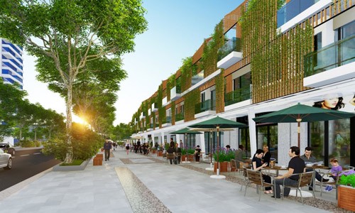 New City Phố Nối: Cú huých ngoạn mục vào thị trường BĐS Hưng Yên Tuyến Shophouse New City Phố Nối nằm trên trục đại lộ trung tâm đi Hải Dương rộng 69m sẽ là trung tâm giao thương phát triển bậc nhất Phố Nối