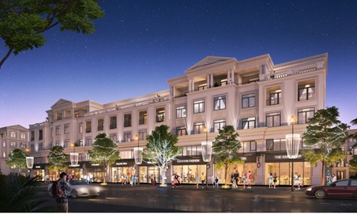 Thị trường tài chính u ám, đầu tư vào đâu để sinh lợi? Shophouse ở Vinhomes Marina có diện tích 105-135m2 với mặt tiền rộng, phục vụ tối đa nhu cầu kinh doanh cũng như sinh sống (hình ảnh minh họa)