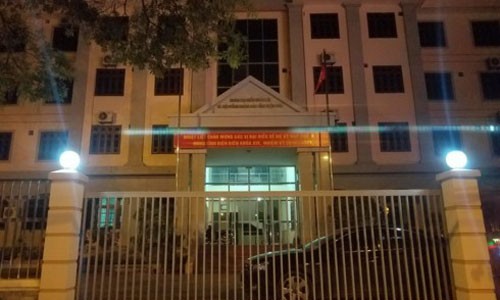Chuyên viên HĐND tỉnh chết trong tư thế treo cổ tại cơ quan Trụ sở HĐND tỉnh Điện Biên - Ảnh: VOV