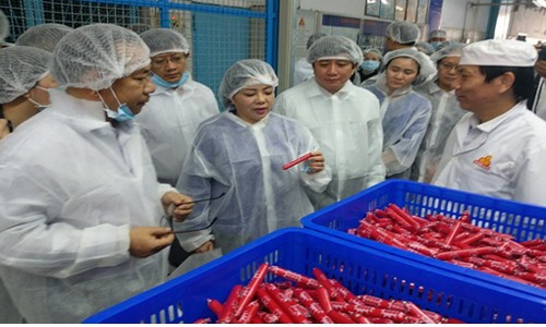 Bộ trưởng Bộ Y tế thị sát vấn đề an toàn thực phẩm tại Sài Gòn Bộ trưởng Bộ Y tế thị sát vấn đề an toàn thực phẩm tại Sài Gòn