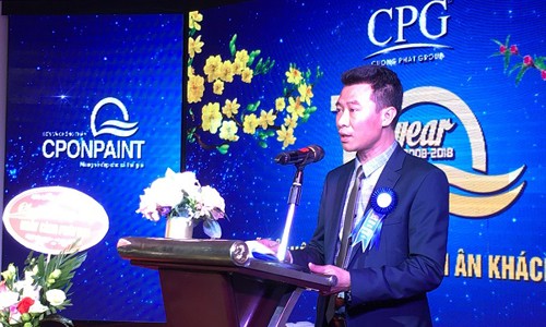 Ông chủ sơn Cpon kỷ niệm 10 năm thành lập Ông chủ sơn Cpon kỷ niệm 10 năm thành lập