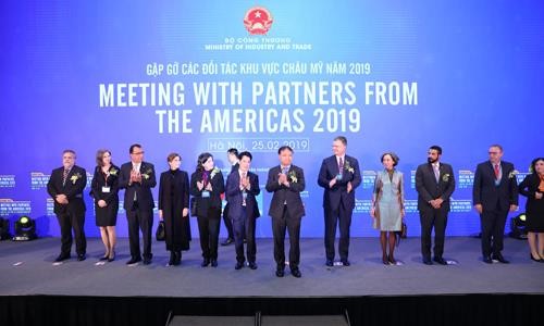 'Gặp gỡ các đối tác khu vực châu Mỹ năm 2019' tại Hà Nội Lãnh đạo Bộ và các đại sứ quán