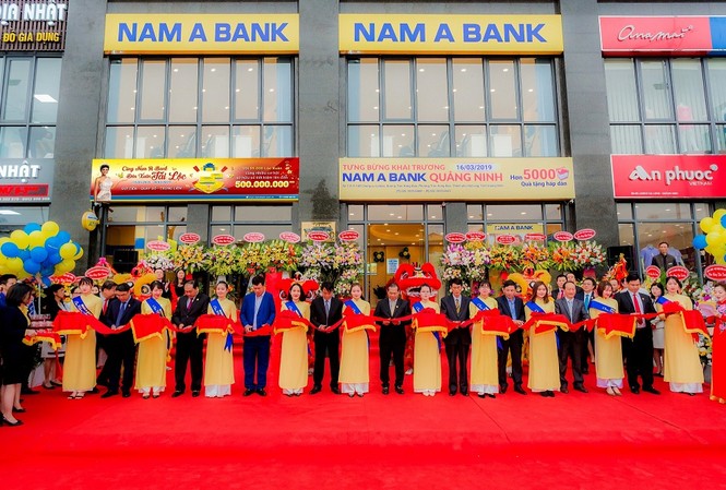 Nam A Bank khai trương Chi nhánh đầu tiên tại tỉnh Quảng Ninh Chi nhánh đầu tiên của Nam A Bank tại tỉnh Quảng Ninh chính thức được khai trương