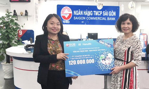 SCB trao tặng những chuyến du lịch giá trị cho khách hàng SCB trao tặng những chuyến du lịch giá trị cho khách hàng