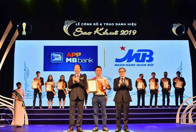 App MBBank là App ngân hàng số duy nhất tại Việt Nam là “Sao Khuê 2019” App MBBank là App ngân hàng số duy nhất tại Việt Nam là “Sao Khuê 2019”