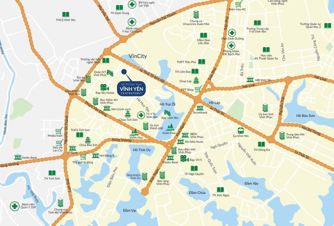 Giải mã sức hút mang tên Fairy Town Vĩnh Yên Centre Point Khu phố mới Fairy Town nằm trong vùng lõi trung tâm của TP Vĩnh Yên