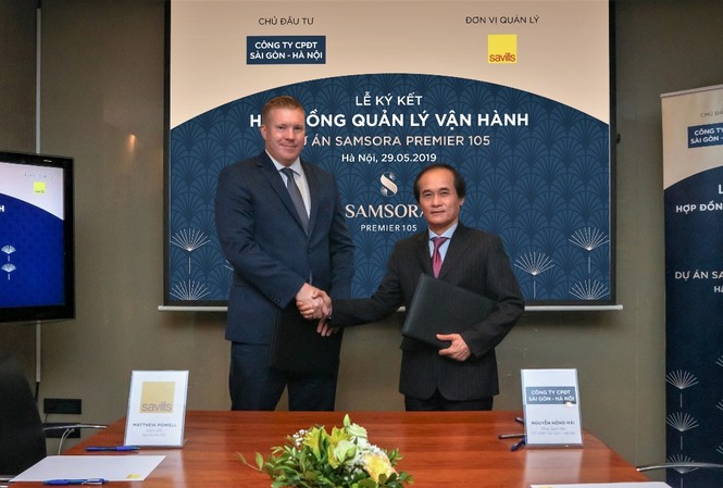Chủ đầu tư dự án Samsora Premier 105 chọn Savills quản lý vận hành Chủ đầu tư dự án Samsora Premier 105 chọn Savills quản lý vận hành