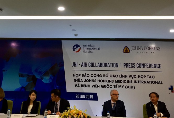Bệnh viện Quốc tế Mỹ hợp tác với Johns Hopkins International Bệnh viện Quốc tế Mỹ hợp tác với Johns Hopkins International