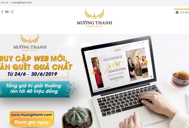 Mường Thanh Hospitality ra mắt Website mới Mường Thanh Hospitality ra mắt Website mới
