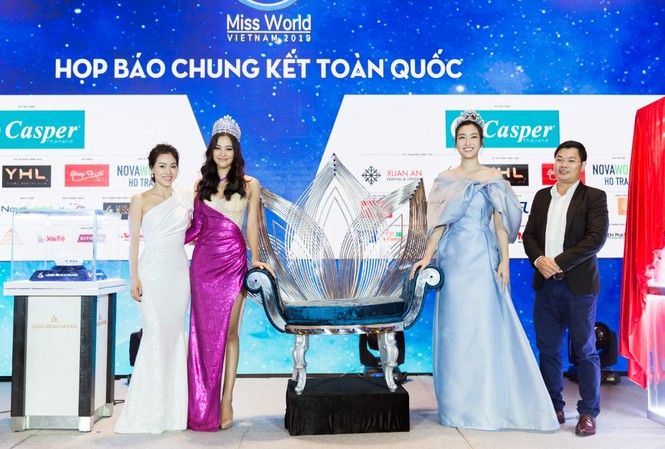 Lộ diện vật phẩm đăng quang cuộc thi Miss World Vietnam 2019 Họp báo Chung kết toàn quốc Miss World Vietnam 2019 công bố các vật phẩm đăng quang
