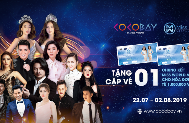 Tặng ngay vé chung kết Miss World Vietnam 2019 Tặng ngay vé chung kết Miss World Vietnam 2019