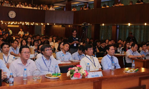 Hội nghị Khoa học trẻ IUH Lần 1/2019: Ươm mầm cho đam mê nghiên cứu khoa học Toàn cảnh hội nghị Khao học trẻ lần 1