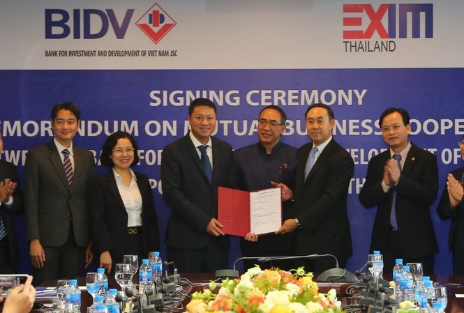 BIDV và EXIM Thái Lan ký kết Thỏa thuận hợp tác chung BIDV và EXIM Thái Lan ký kết Thỏa thuận hợp tác chung