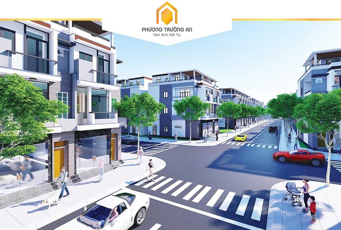 Dự án Khu đô thị Phương Trương An ‘hút khách’ nhờ pháp lý rõ ràng Phối cảnh dự án Phương Trường An