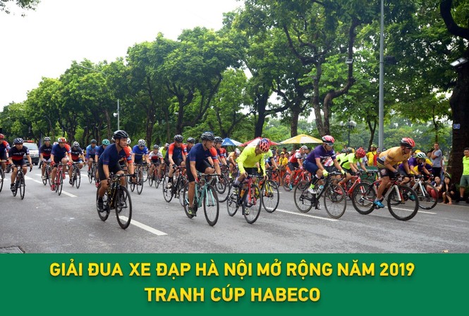 Hà Nội rực rỡ chào đón Giải đua xe đạp Hà Nội mở rộng 2019 tranh cúp Habeco Hà Nội rực rỡ chào đón Giải đua xe đạp Hà Nội mở rộng 2019 tranh cúp Habeco