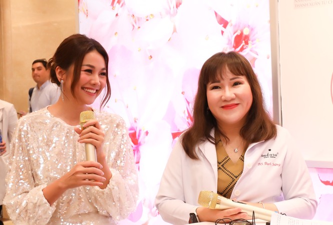 Hoa hậu Thanh Hằng tham dự talkshow 'Đánh thức tuổi thanh xuân' Hoa hậu Thanh Hằng tham dự talkshow 'Đánh thức tuổi thanh xuân'