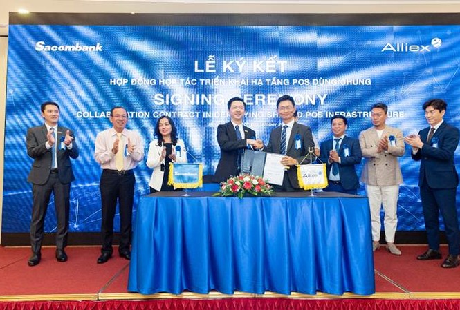 Sacombank và Alliex Việt Nam ký kết hợp tác triển khai hạ tầng Pos dùng chung Sacombank và công ty cổ phần Alliex việt nam ký kết hợp tác triển khai hạ tầng POS dùng chung