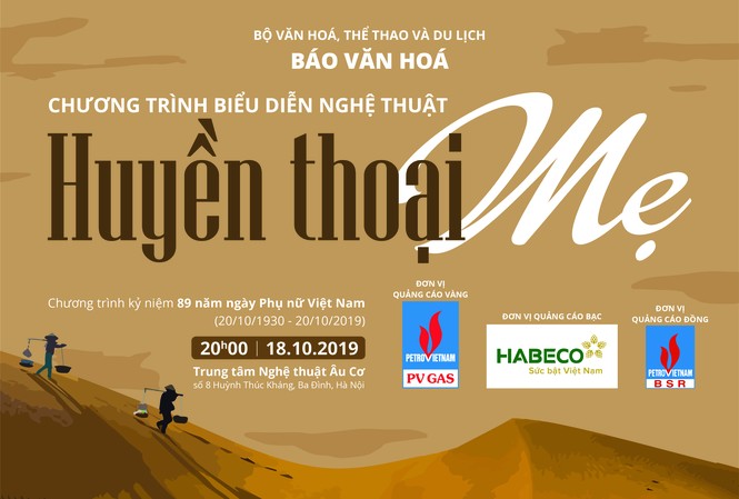 Chương trình nghệ thuật “Huyền thoại mẹ” - Món quà âm nhạc gửi tặng Mẹ