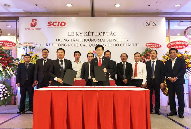 TP HCM: Quận 9 sắp có trung tâm thương mại thuần Việt quy mô lớn Saigon Co.op và Công ty CP Đầu tư Đông Sài Gòn ký kết hợp tác trung tâm thương mại Sense City quận 9