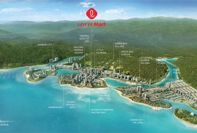 Bim Land hợp tác với Lotte Mart tại Hạ Long Bim Land hợp tác với Lotte Mart tại Hạ Long