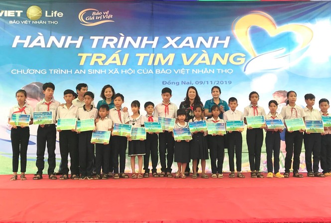 ‘Hành trình xanh – trái tim vàng’ tận tâm vì an bình và thịnh vượng tại tỉnh Đồng Nai Bảo Việt Nhân thọ phối hợp với Quỹ Bảo trợ Trẻ em tỉnh Đồng Nai