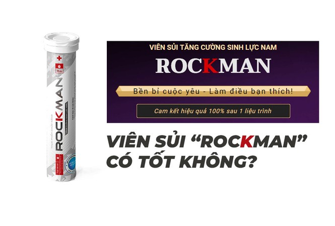 Thu hồi hiệu lực Giấy xác nhận nội dung quảng với sản phẩm Rockman Thu hồi hiệu lực Giấy xác nhận nội dung quảng với sản phẩm Rockman
