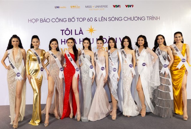 Đằng sau những nụ cười 'vạn người mê' của các thí sinh HHHV 2019 Một số thí sinh top 60 Hoa hậu Hoàn vũ VN 2019