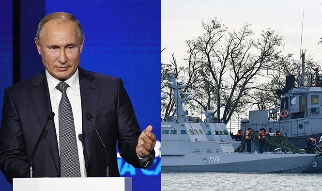 THẾ GIỚI 24H: Tổng thống Putin chỉ trích Ukraine thiển cận Tổng thống Putin cảnh báo Ukraine phải chịu trách nhiệm cho sự leo thang căng thẳng ở eo biển Kerch