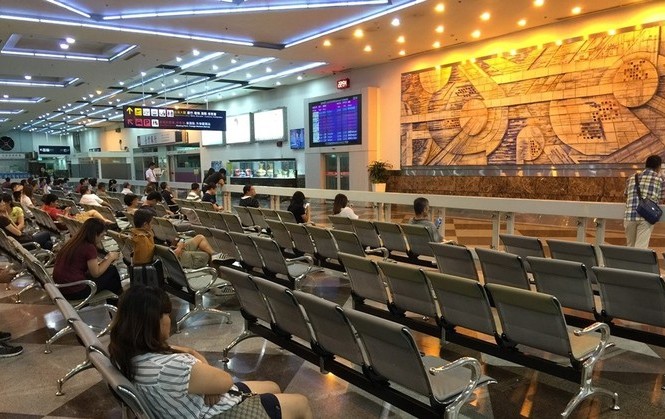 THẾ GIỚI 24H:Đài Loan lập đội đặc nhiệm tìm 152 du khách Việt mất tích Sân bay quốc tế Cao Hùng ở miền Nam Đài Loan. Ảnh: CNA.