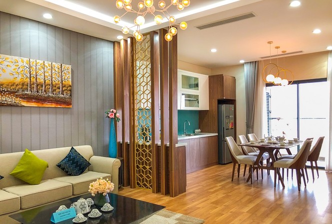 Golden Park Tower hút khách đầu tư quốc tế Căn hộ mẫu Golden Park Tower sang trọng và hiện đại