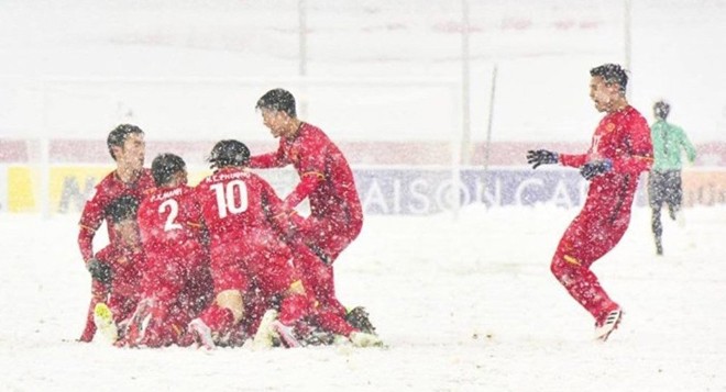 Sự kiện thể thao Việt Nam nổi bật 2018 Trận đấu đi vào lịch sử của U23 Việt Nam tại Thường Châu (Trung Quốc)