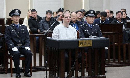 Khó có lối thoát cho khủng hoảng Canada -Trung Quốc Công dân Canada Robert Lloyd Schellenberg vừa bị kết án tử hình
ảnh chụp màn hình CCTV