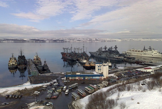 Tàu Nga gặp nạn là tàu ngầm hạt nhân Quân cảng Severomorsk, nơi con tàu gặp nạn được kéo về sửa chữaảnh: wikidata