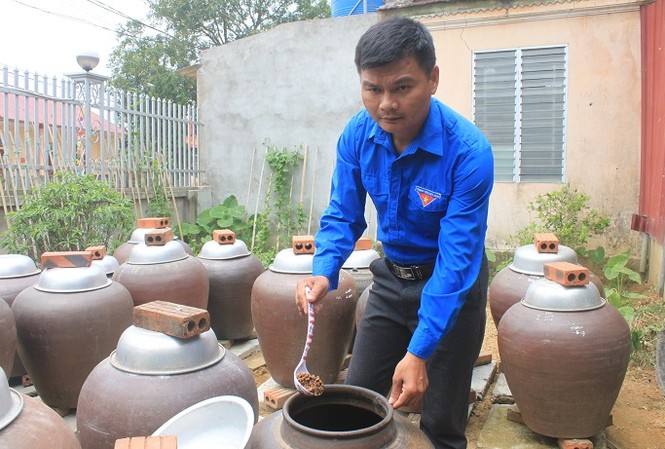 Chuyện bí thư đoàn với ý tưởng khởi nghiệp làm tương Chuyện bí thư đoàn với ý tưởng khởi nghiệp làm tương