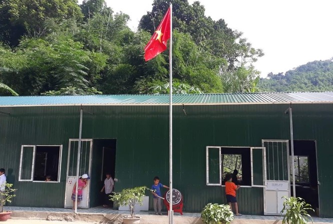 Thanh Hóa: Nhiều học sinh không thể dự khai giảng tại trường chính Lớp học ghép tại điểm trường Sa Ná