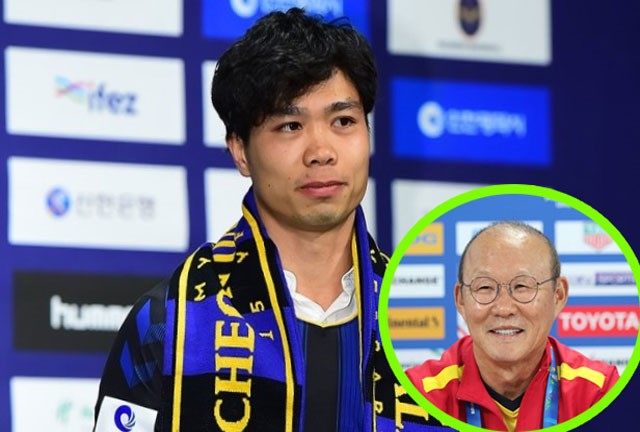 Ra mắt Incheon United, Công Phượng nhận lời khuyên từ thầy Park HLV Park Hang-seo tin Công Phượng sẽ tỏa sáng ở Hàn Quốc.
