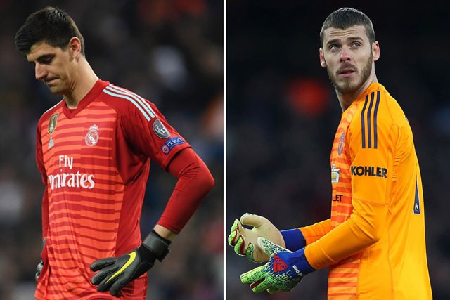 Real tính đổi thủ môn Courtois cho M.U để lấy De Gea Thibaut Courtois có khả năng bị Real biến thành "vật tế thần" để chiêu mộ De Gea,
