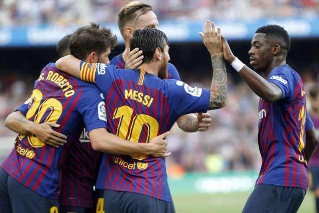 Kết quả La Liga: Barca và Atletico thắng nhọc Barcelona phải rất nhọc nhằn mới có được chiến thắng.