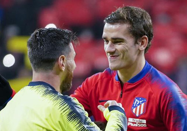 Ngôi sao Antoine Griezmann nghĩ về Messi ngay cả khi trên giường Ngôi sao Antoine Griezmann nghĩ về Messi ngay cả khi trên giường