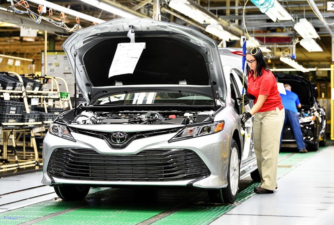 Toyata triệu hồi Camry 2018 vì lỗi động cơ ở Mỹ Toyata triệu hồi Camry 2018 vì lỗi động cơ ở Mỹ