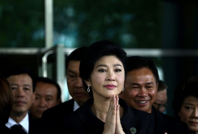 Cựu Thủ tướng Thái Lan Yingluck đối mặt án phạt 1 tỷ USD Cựu Thủ tướng Thái Lan Yingluck Sinawatra sẽ bị phạt 1 tỷ USD vì chương trình trợ cấp lúa gạo. Ảnh: SCMP