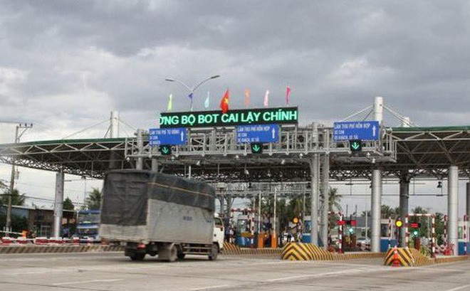 Áp dụng thu phí tự động ở BOT Cai Lậy Trạm thu phí BOT Cai Lậy chuẩn bị hoạt động trở lại.