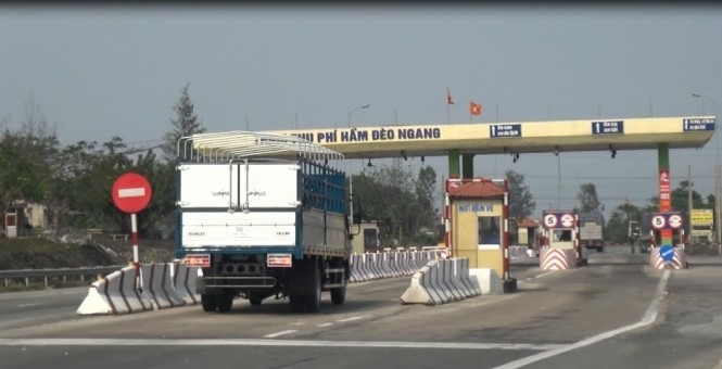Bộ Công an điều tra việc thu phí BOT hầm Đèo Ngang Trạm thu phí BOT Đèo Ngang thu phí vượt thời gian hơn 2 năm.